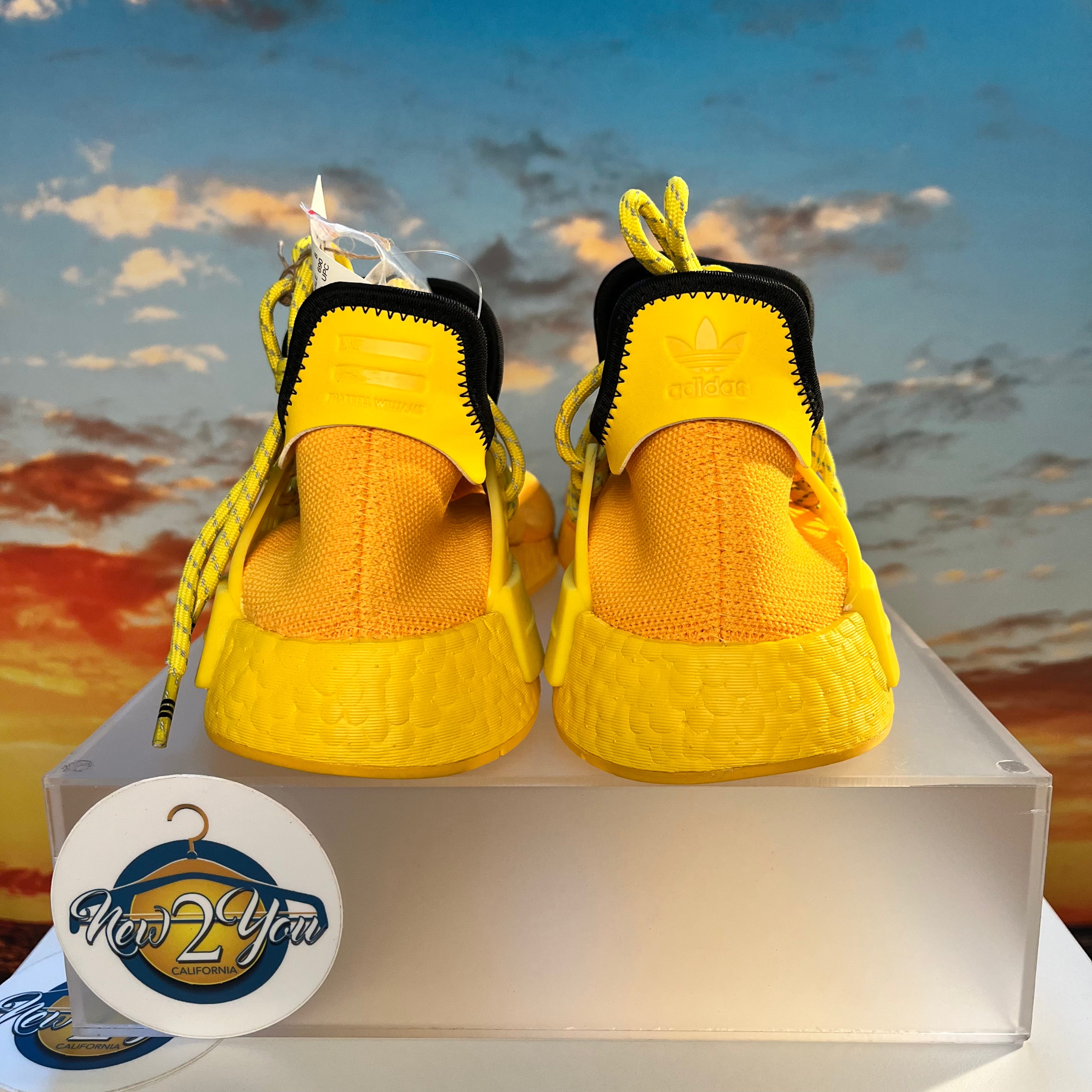 adidas Pharrell Nmd Hu - Yellow 8.5 adidas Pharrell Nmd Hu - Yellow 8.5