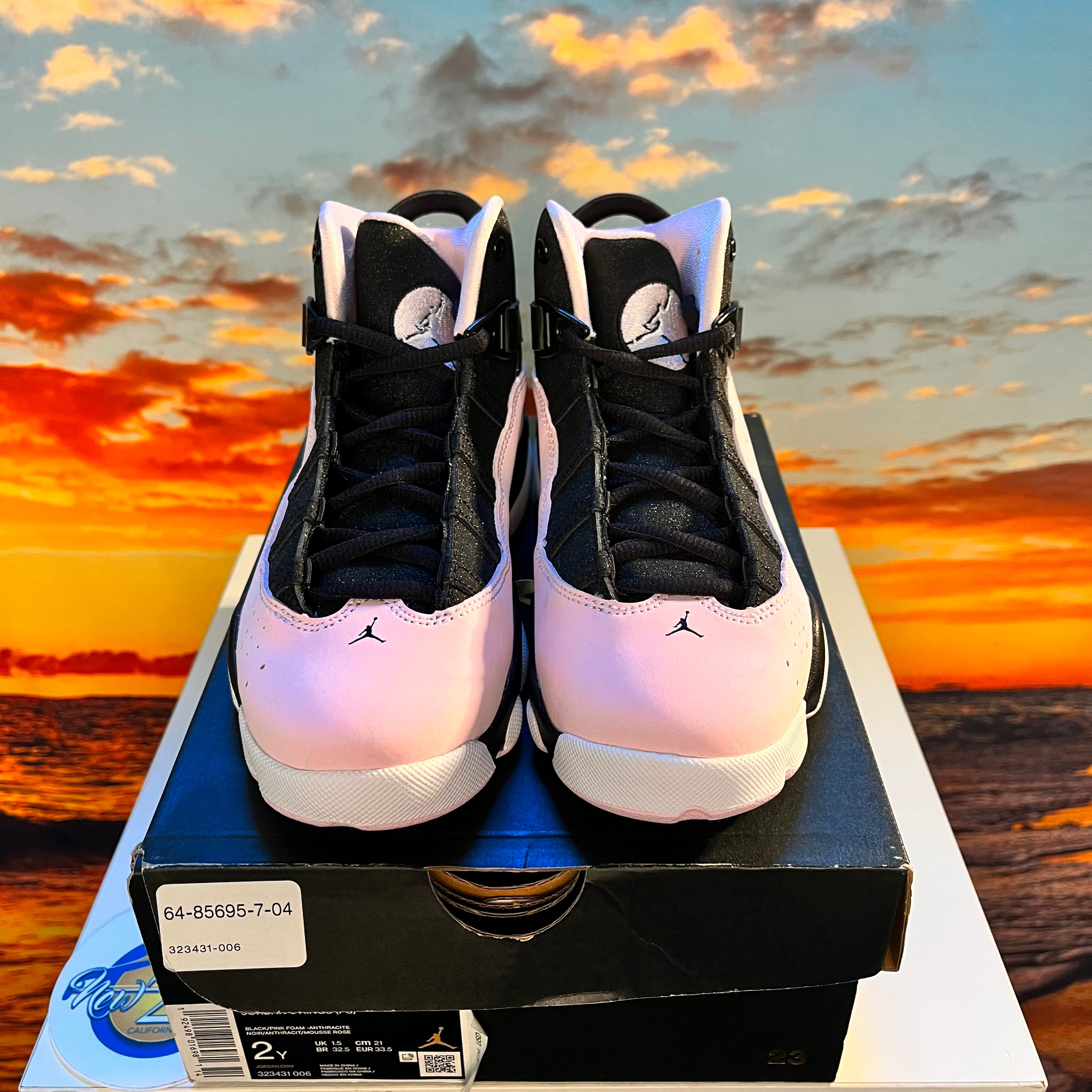 Jordan 6 Rings PS Black Pink Foam New2You LX