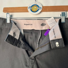 Dickies Grey Pinstripe Chino Shorts