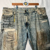 Robin's Jeans Long Flap Dirty Wash Jeans