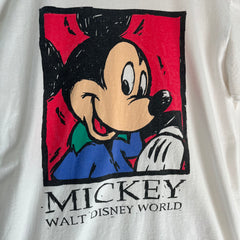 Vintage 90s Mickey Mouse Walt Disney World Graphic Tee