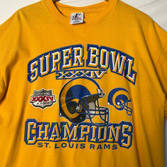 Vintage Tee 2000 Superbowl Champions St. Louis Rams