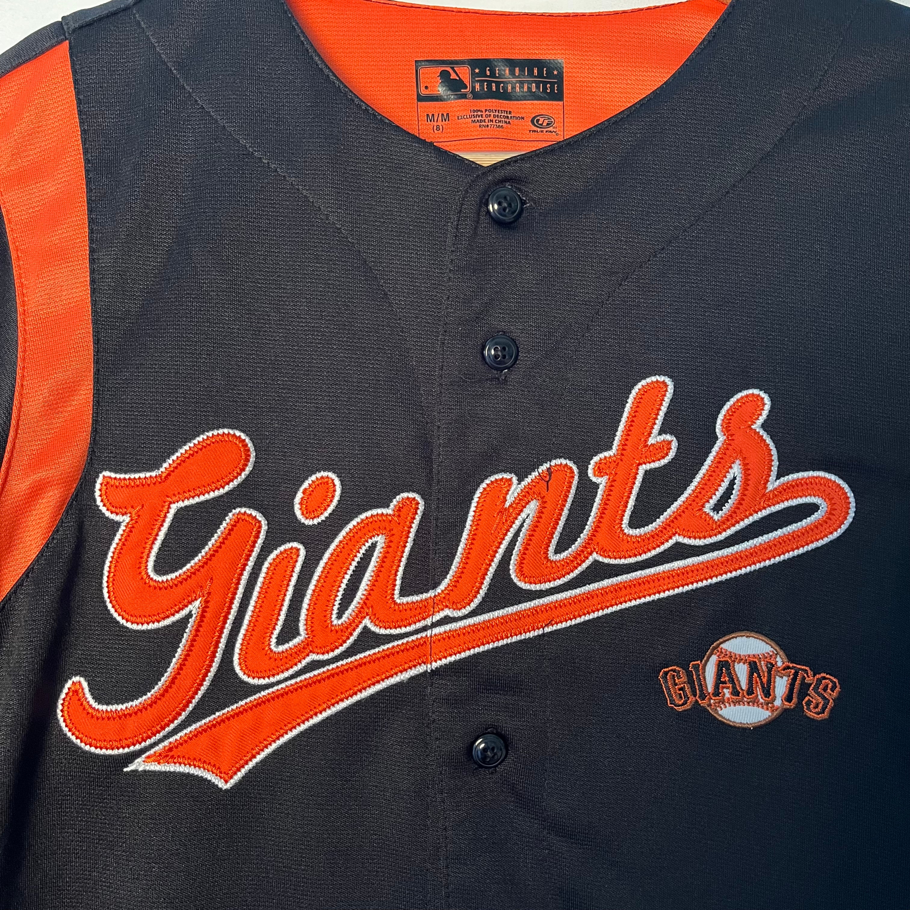 Genuine Merchandise SF Giants Button Up Jersey