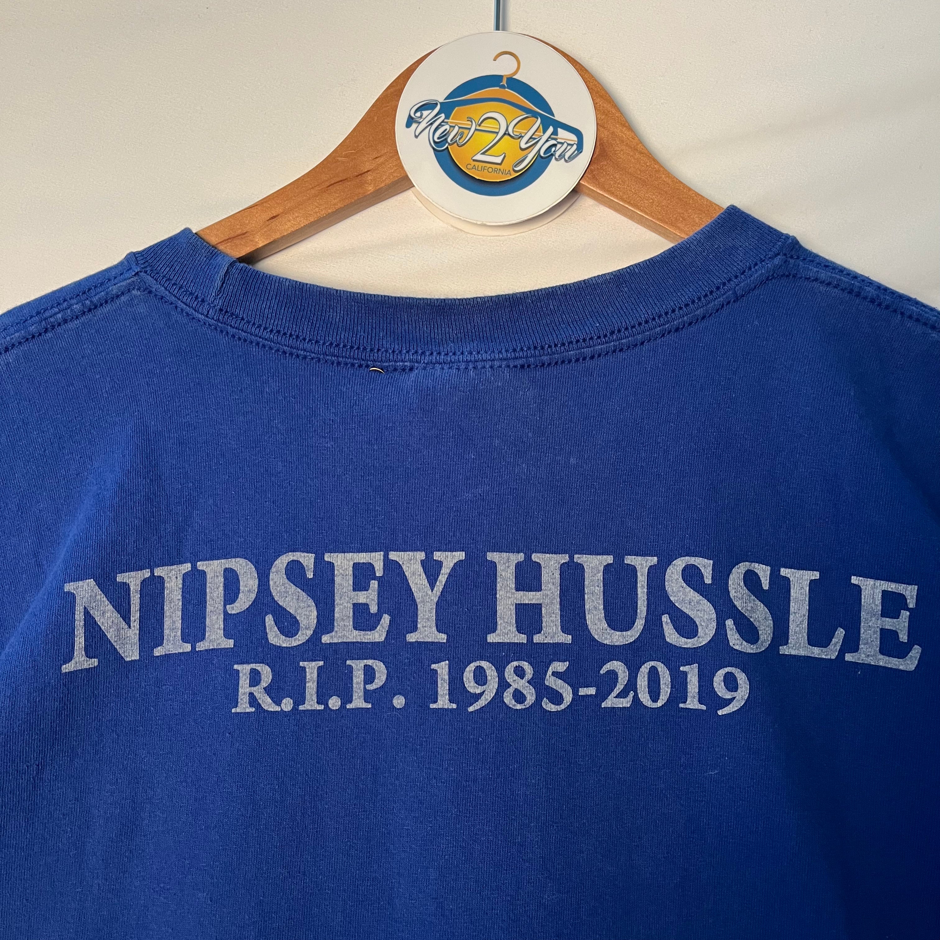 Shaka Wear RIP Nipsey Hussle 1985-2019 Rap Tee