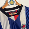 Tommy Hilfiger Blue and White Soccer Jersey
