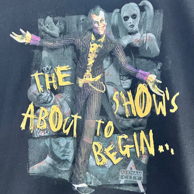DC Comics Arkham City 'The Show's About To Begin' Batman Graphic Tee