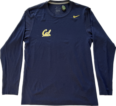 Cal Berkeley Long-Sleeve - Nike Dri-Fit - Navy Blue