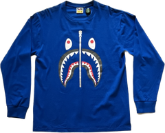 A Bathing Ape Zipper Head Shark Long Sleeve