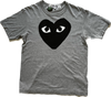Comme des Garçons Play Black Heart T-shirt Grey