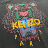 Kenzo Paris Multi-Color Tiger Designer Tee - Black