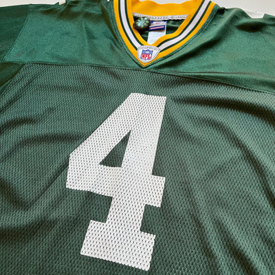 Reebok Brett Favre #4 Green Bay Packers Jersey