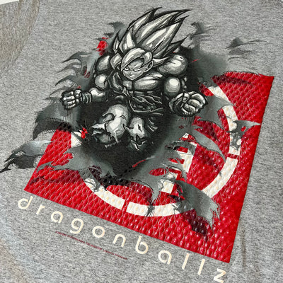 Dragonball Z Grey 2002 Vintage Goku Tee