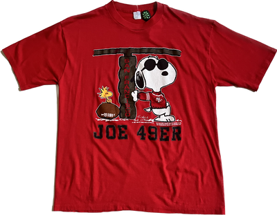 SF 49er's X Snoopy Fan Tee