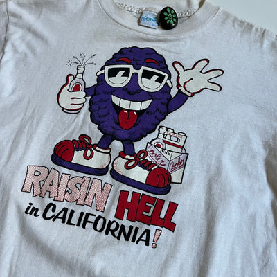 Vintage '87 'Raisin Hell in California" California Raisins Tee