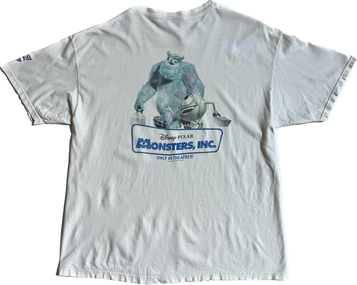 Vintage Hanes 2001 Disney Pixar Monsters Inc Movie Premiere Tee