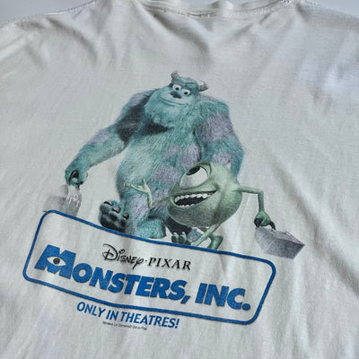 Vintage Hanes 2001 Disney Pixar Monsters Inc Movie Premiere Tee