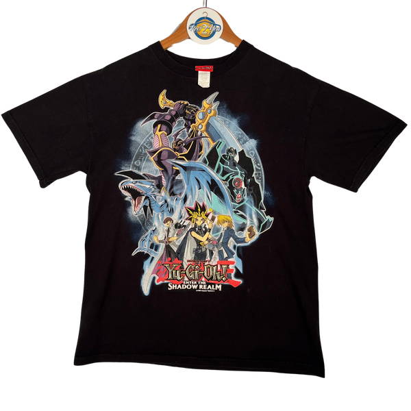 VTG Yu-Gi-Oh! '96 'Enter The Shadow Realm' Graphic Tee - Black