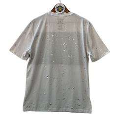 Brooklyn Laundry White w/ Silver Splatter 'King' Tee