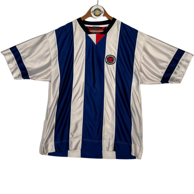 Tommy Hilfiger Blue and White Soccer Jersey