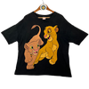 Disney The Lion King Simba & Nala Graphic Tee - Black