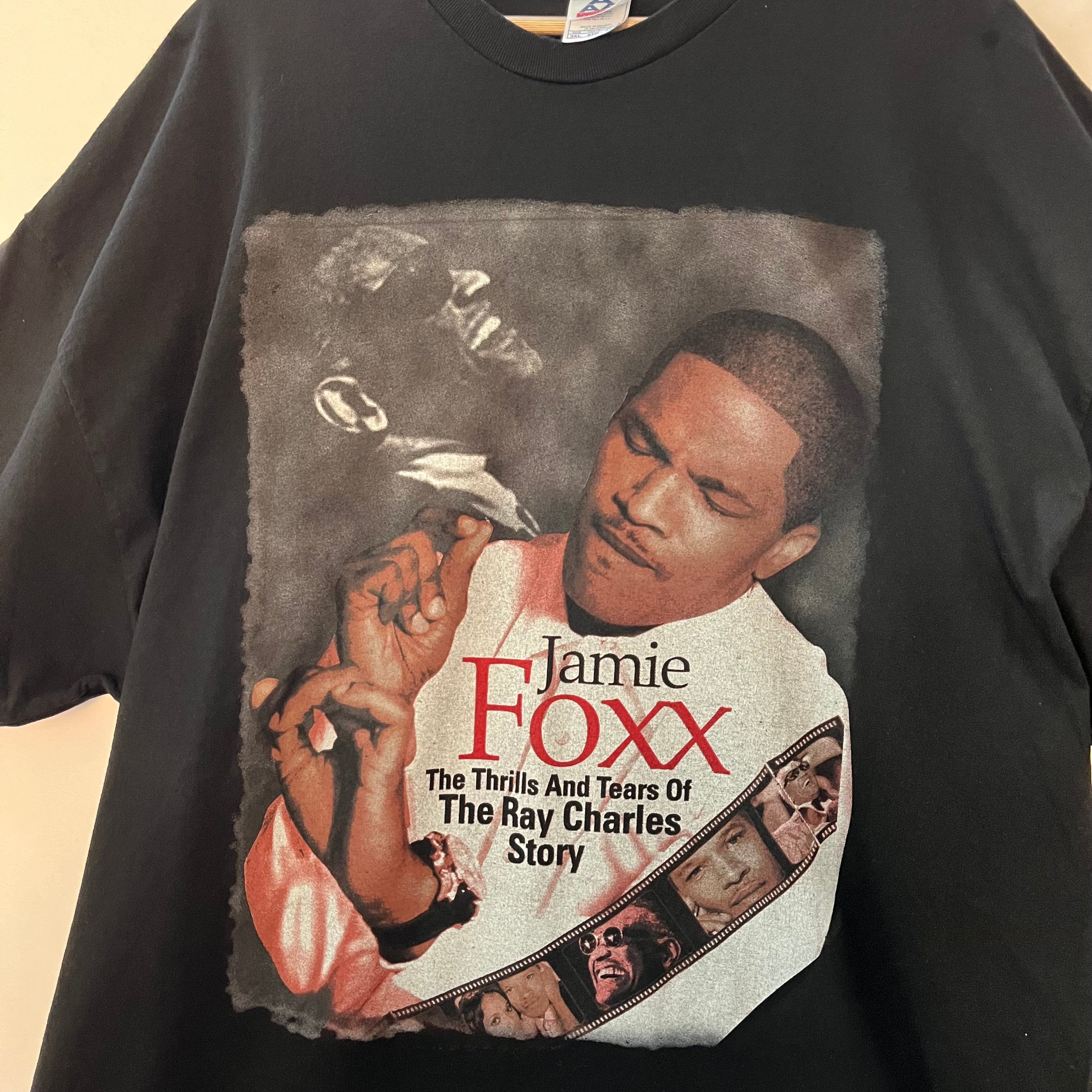 Vintage 00s - Jamie Foxx 'The Ray Charles Story' Graphic Movie Tee