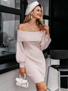 "My Fair Lady" Pink Sweater Dress