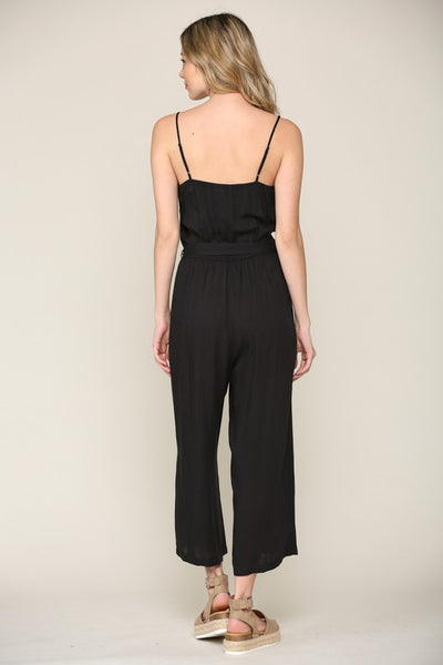 Lovely & Cool Self-Tie Jumpsuit (Multi-sizes avail)