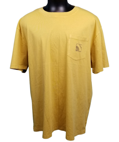 Not Of This Earth Yellow Crewneck Tee