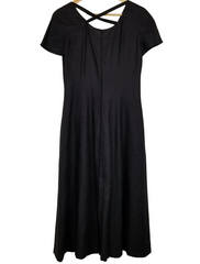 Jean Paul Black Button Down Dress