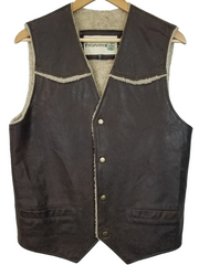 Field Master Brown Suede Vest