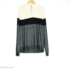 Tan & Navy Pullover Sweater (Banana Republic) - New2Youlx