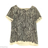 B&W Abstract Dress Shirt (Ann Taylor) - New2You Lx