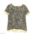 B & W Abstract Dress Shirt (Ann Taylor)