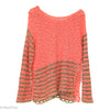 Coral Popcorn Knit Sweater (Free People) - New2You Lx