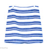 Navy & Cream Striped Skirt (Ann Taylor Loft) - New2Youlx