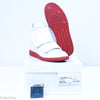 Hi-Top Double Strap Shoes Future White With Red Soles (Maison Margiela) - New2Youlx