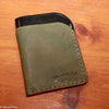 (Bweiss) Leather Black Shell Double Fold Sleeve Wallet - New2You Lx