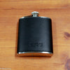 (Bweiss Leather) Black & Rust Flask - New2You Lx