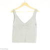 Gray Knit Cropped Tank (H & M) - New2Youlx