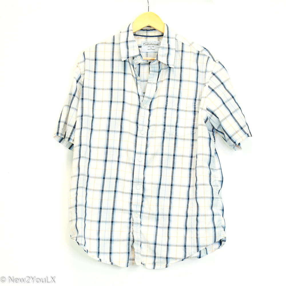 Plaid Short Sleeve Button Up (Croft & Barrow)