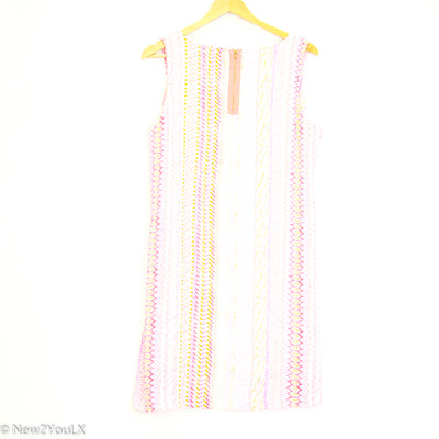Orange, Pink, & White Boxy Graphic Dress (Charming Charlie)