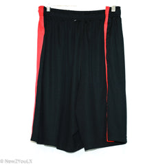 Black Red and White Basketball Shorts (Nike)