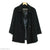 Black Wool Pea Coat (Calvin Klein)