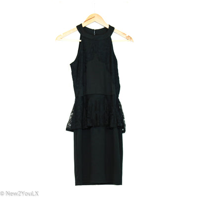 black lace detail dress (urban girl) new2you lx