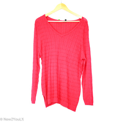 red braided knit new2you lx