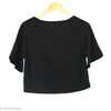 Black Short Sleeve Blouse (Necessary)