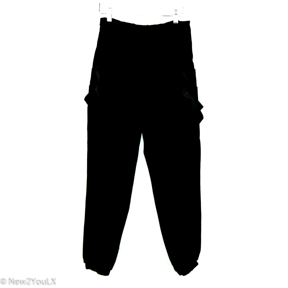 Black Ribbon Joggers (Fashion Nova)