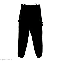 Black Ribbon Joggers (Fashion Nova)