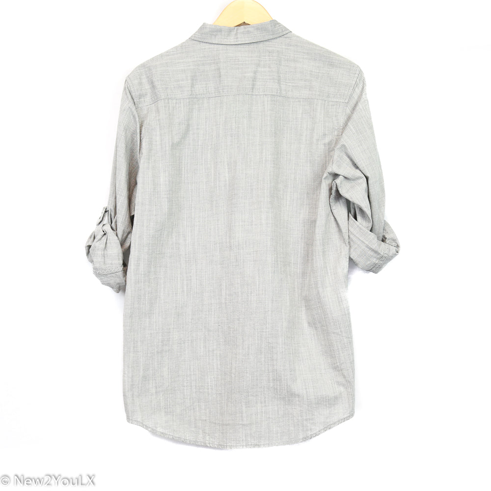 Grey Skies Casual Button Up (INC)