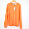 Ralph Lauren Orange Cashmere Pullover Polo